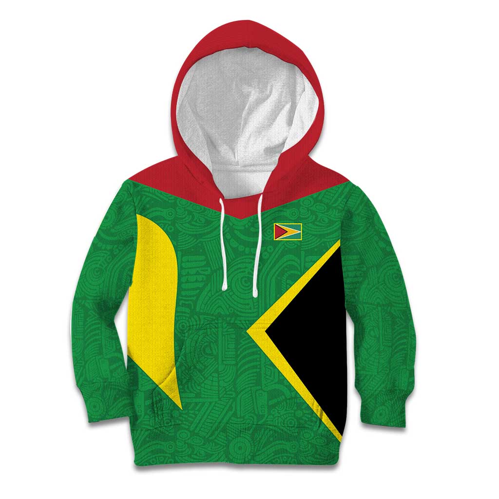 Golden Jaguars Fan Pride Custom Kid Hoodie Support Green Gold and Glory - Wonder Print Shop