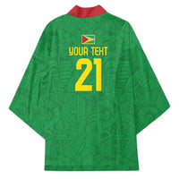 Golden Jaguars Fan Pride Custom Kimono Support Green Gold and Glory - Wonder Print Shop