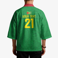 Golden Jaguars Fan Pride Custom Kimono Support Green Gold and Glory - Wonder Print Shop