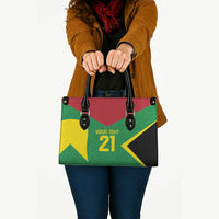 Golden Jaguars Fan Pride Custom Leather Bag Support Green Gold and Glory - Wonder Print Shop