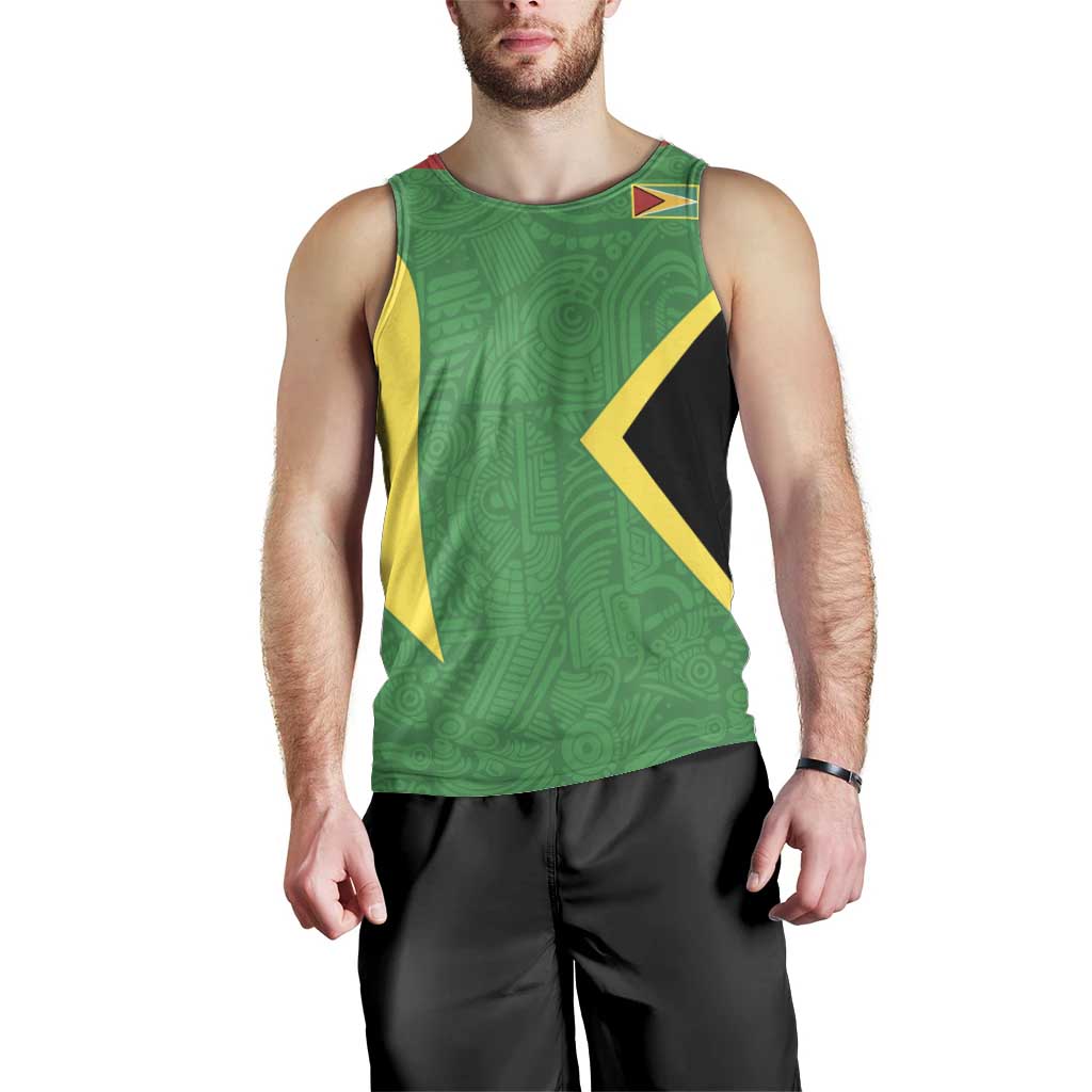 Golden Jaguars Fan Pride Custom Men Tank Top Support Green Gold and Glory - Wonder Print Shop