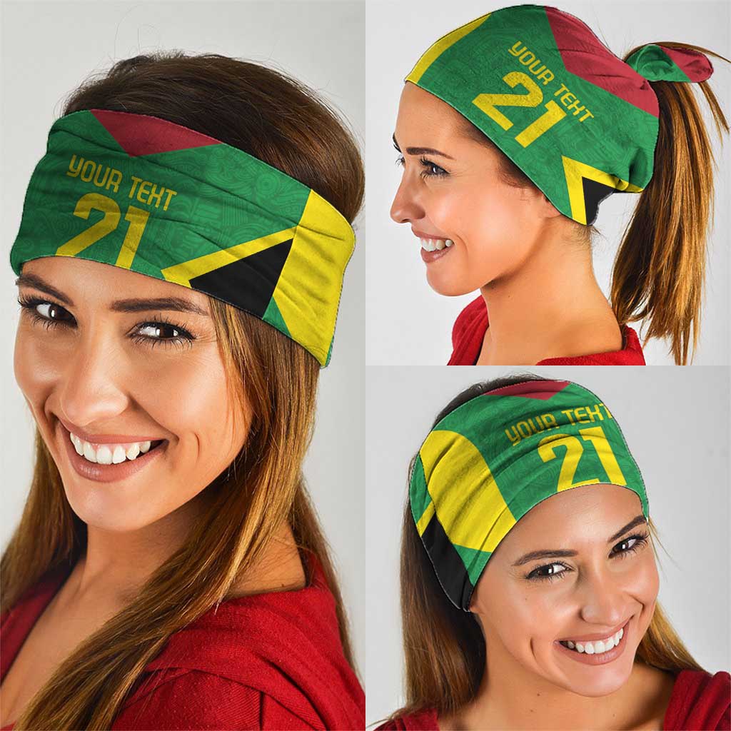Golden Jaguars Fan Pride Custom Neck Gaiter Support Green Gold and Glory - Wonder Print Shop