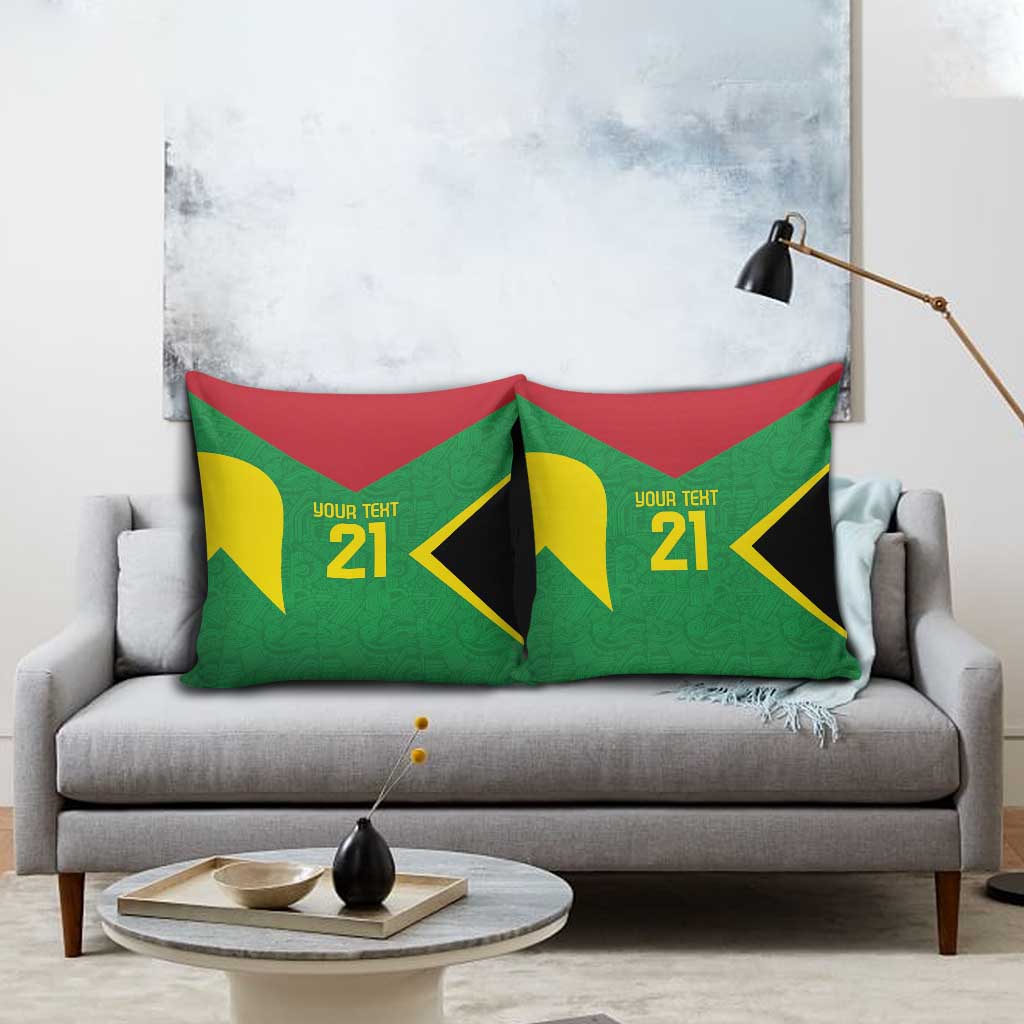 Golden Jaguars Fan Pride Custom Pillow Cover Support Green Gold and Glory - Wonder Print Shop