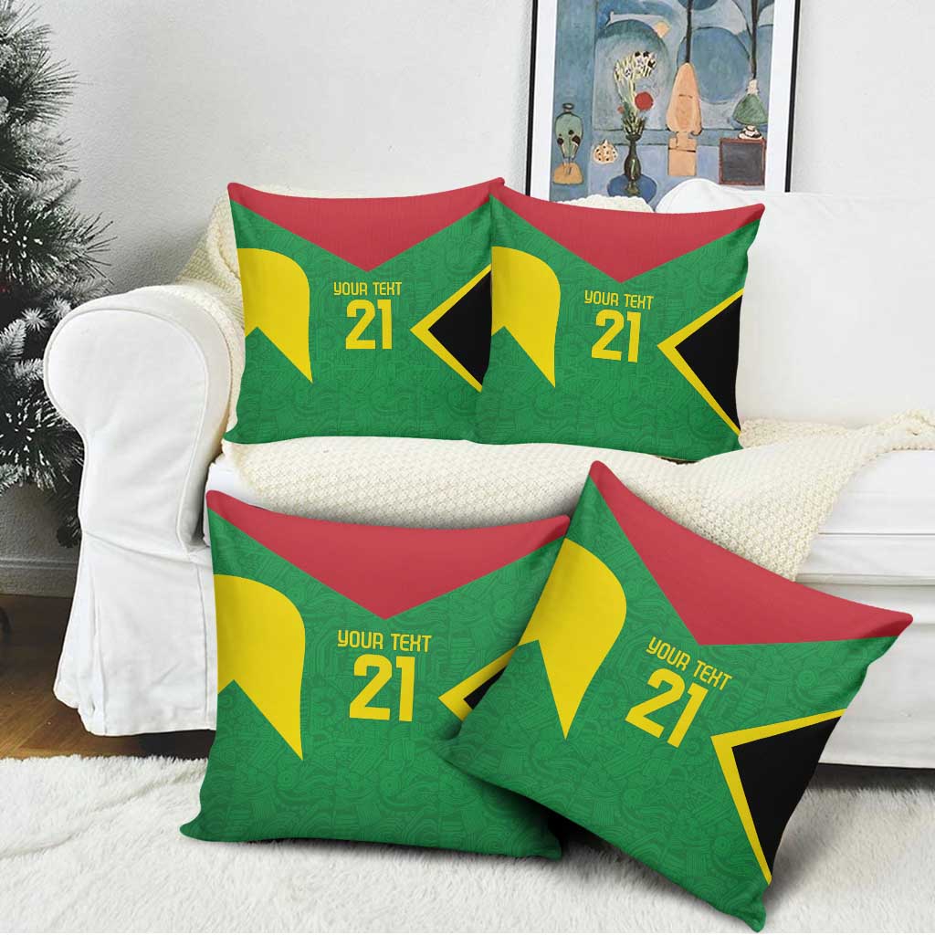 Golden Jaguars Fan Pride Custom Pillow Cover Support Green Gold and Glory - Wonder Print Shop
