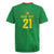 Golden Jaguars Fan Pride Custom Rugby Jersey Support Green Gold and Glory - Wonder Print Shop