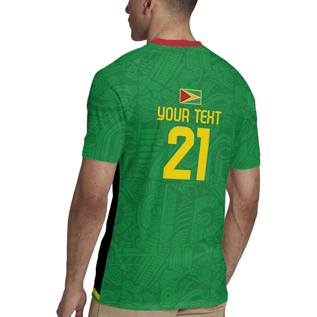 Golden Jaguars Fan Pride Custom Rugby Jersey Support Green Gold and Glory - Wonder Print Shop