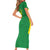 Golden Jaguars Fan Pride Custom Short Sleeve Bodycon Dress Support Green Gold and Glory - Wonder Print Shop