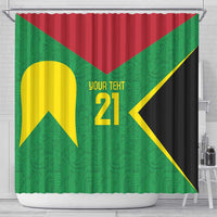 Golden Jaguars Fan Pride Custom Shower Curtain Support Green Gold and Glory - Wonder Print Shop