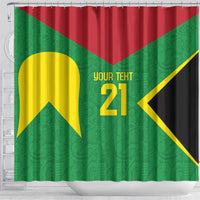 Golden Jaguars Fan Pride Custom Shower Curtain Support Green Gold and Glory - Wonder Print Shop