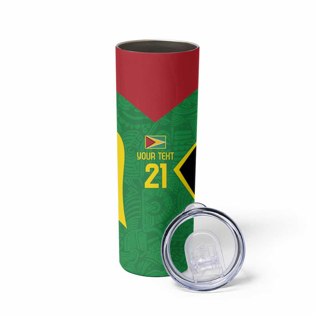 Golden Jaguars Fan Pride Custom Skinny Tumbler Support Green Gold and Glory - Wonder Print Shop
