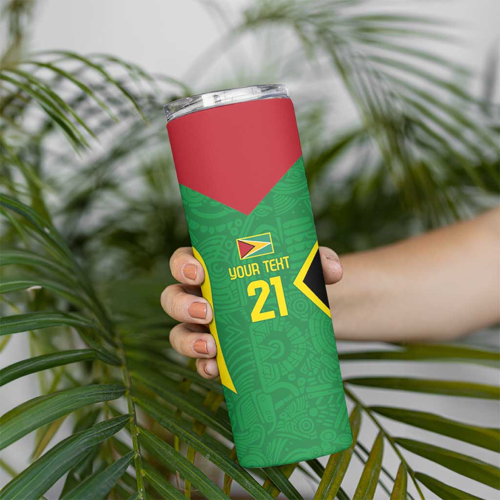 Golden Jaguars Fan Pride Custom Skinny Tumbler Support Green Gold and Glory - Wonder Print Shop