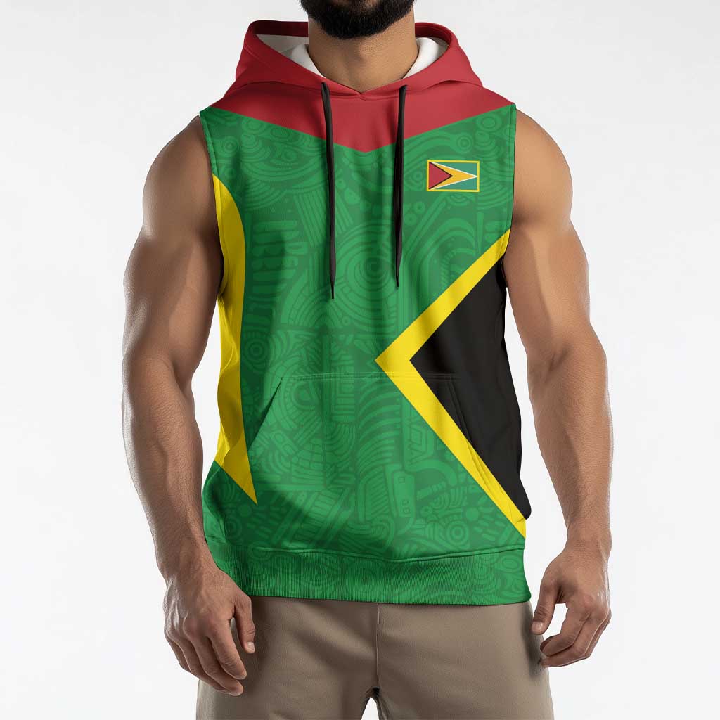 Golden Jaguars Fan Pride Custom Sleeveless Hoodie Support Green Gold and Glory - Wonder Print Shop