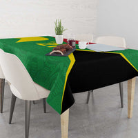 Golden Jaguars Fan Pride Custom Tablecloth Support Green Gold and Glory - Wonder Print Shop
