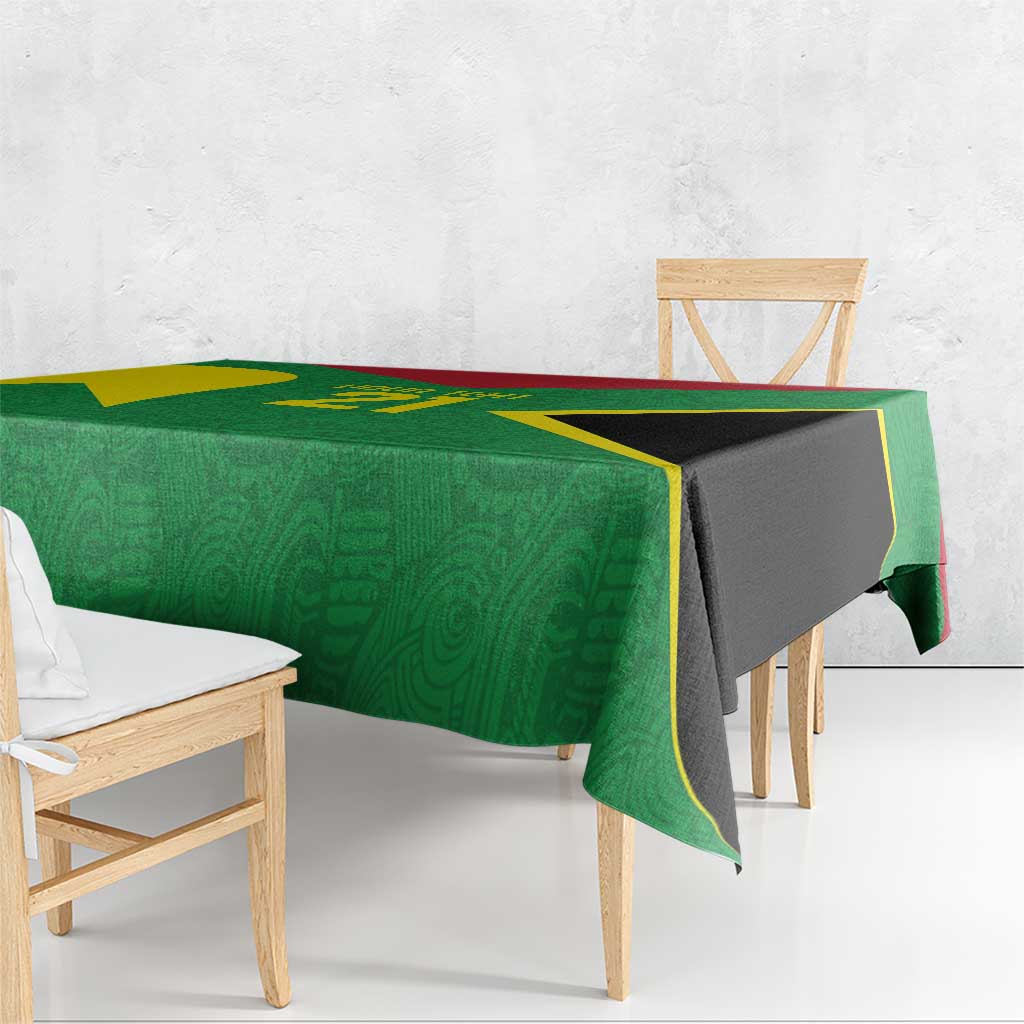 Golden Jaguars Fan Pride Custom Tablecloth Support Green Gold and Glory - Wonder Print Shop