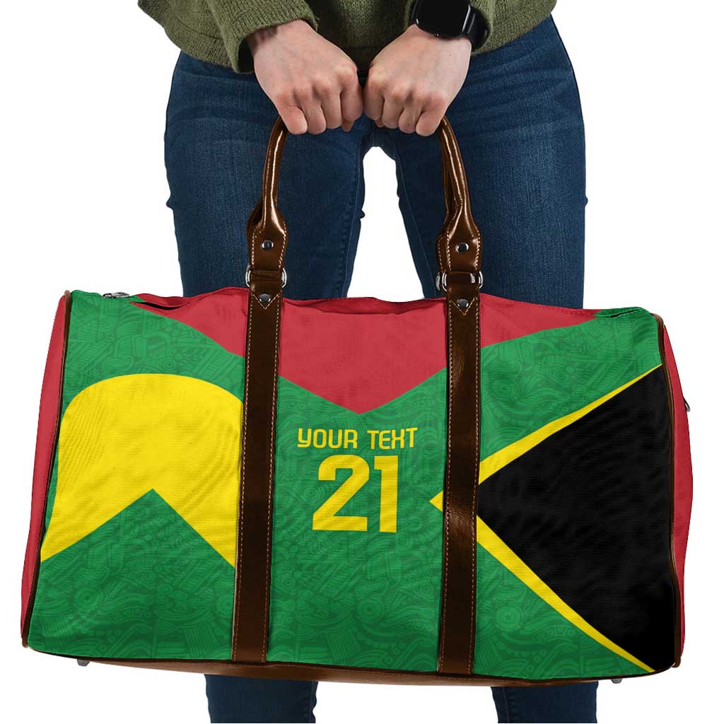 Golden Jaguars Fan Pride Custom Travel Bag Support Green Gold and Glory - Wonder Print Shop