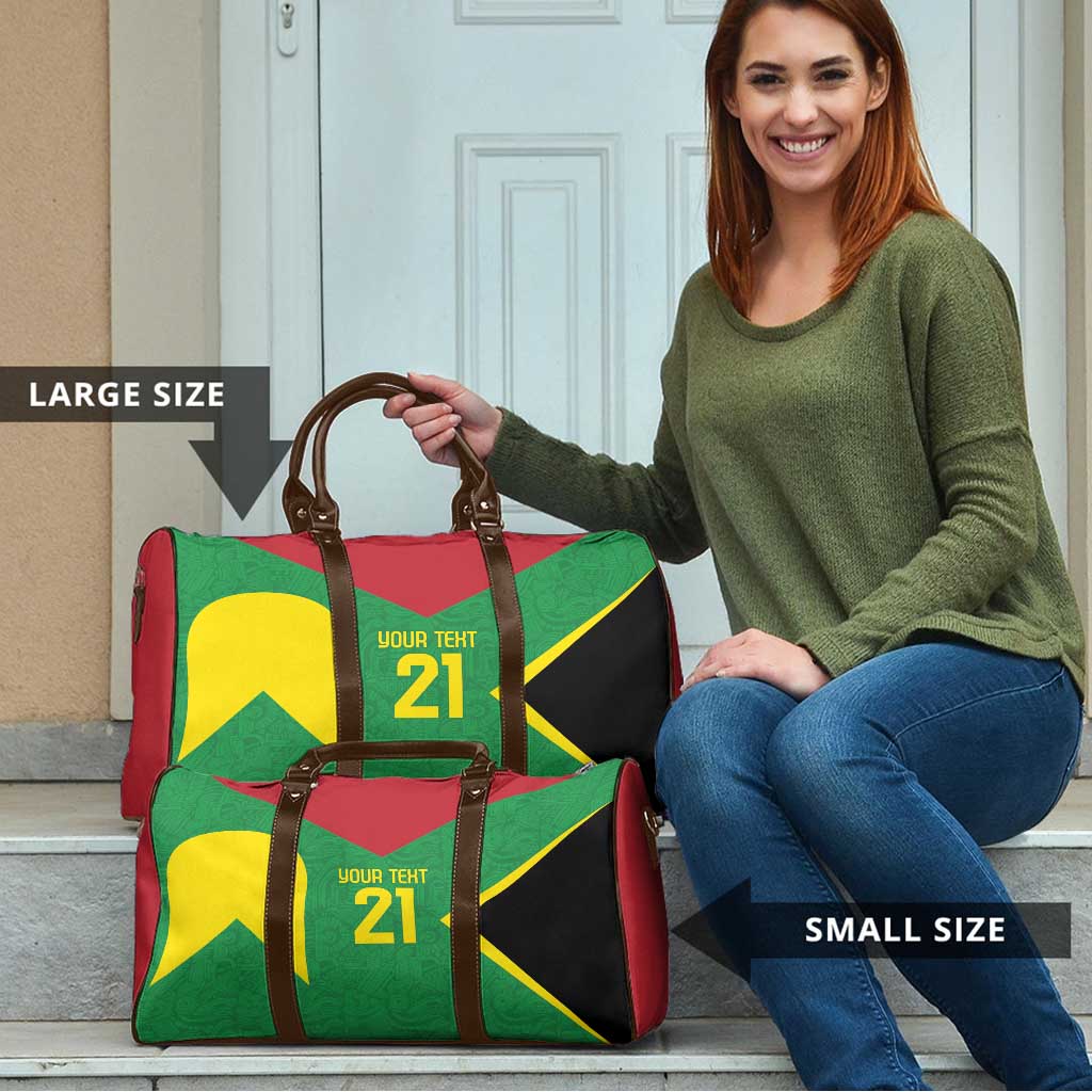 Golden Jaguars Fan Pride Custom Travel Bag Support Green Gold and Glory - Wonder Print Shop