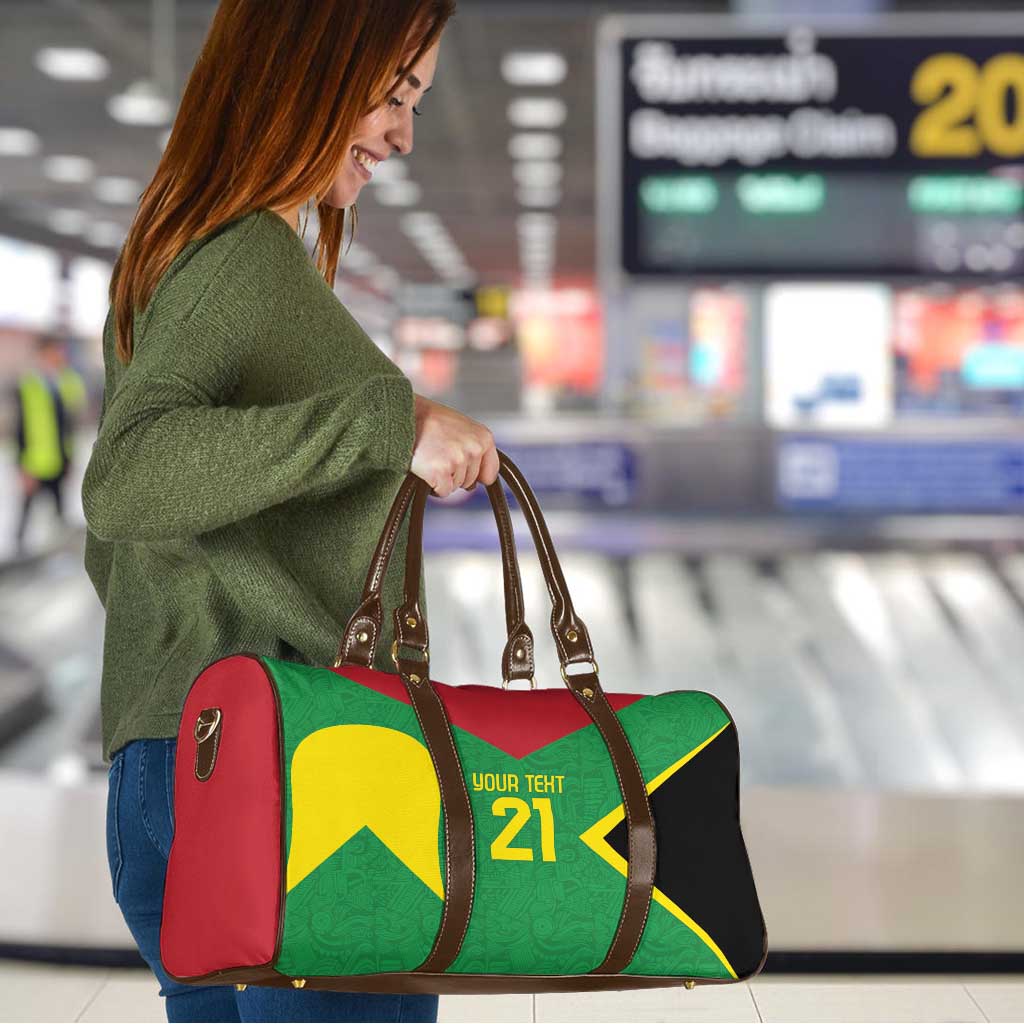 Golden Jaguars Fan Pride Custom Travel Bag Support Green Gold and Glory - Wonder Print Shop