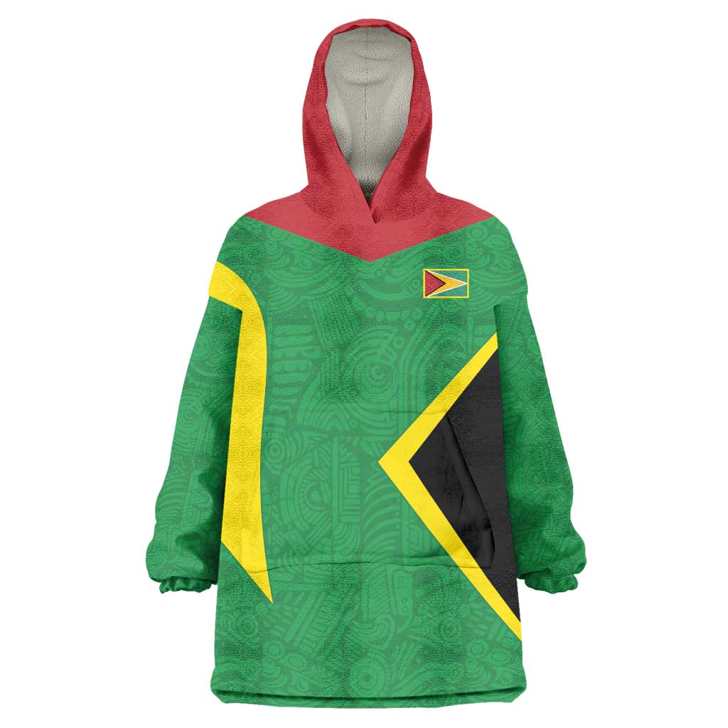 Golden Jaguars Fan Pride Custom Wearable Blanket Hoodie Support Green Gold and Glory - Wonder Print Shop
