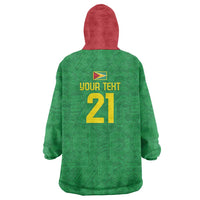 Golden Jaguars Fan Pride Custom Wearable Blanket Hoodie Support Green Gold and Glory - Wonder Print Shop
