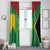 Golden Jaguars Fan Pride Custom Window Curtain Support Green Gold and Glory - Wonder Print Shop