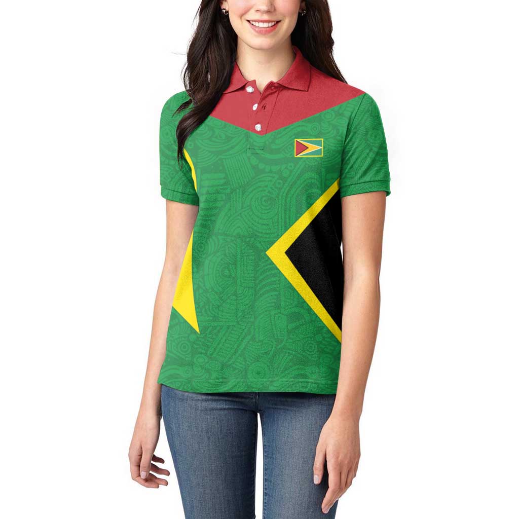 Golden Jaguars Fan Pride Custom Women Polo Shirt Support Green Gold and Glory - Wonder Print Shop
