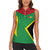 Golden Jaguars Fan Pride Custom Women Sleeveless Polo Shirt Support Green Gold and Glory - Wonder Print Shop