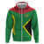 Golden Jaguars Fan Pride Custom Zip Hoodie Support Green Gold and Glory - Wonder Print Shop