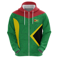 Golden Jaguars Fan Pride Custom Zip Hoodie Support Green Gold and Glory - Wonder Print Shop