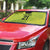 Golden Jaguars Football Custom Auto Sun Shade Proud of Guyana - Wonder Print Shop