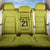 Golden Jaguars Football Custom Back Car Seat Cover Proud of Guyana - Wonder Print Shop