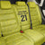 Golden Jaguars Football Custom Back Car Seat Cover Proud of Guyana - Wonder Print Shop