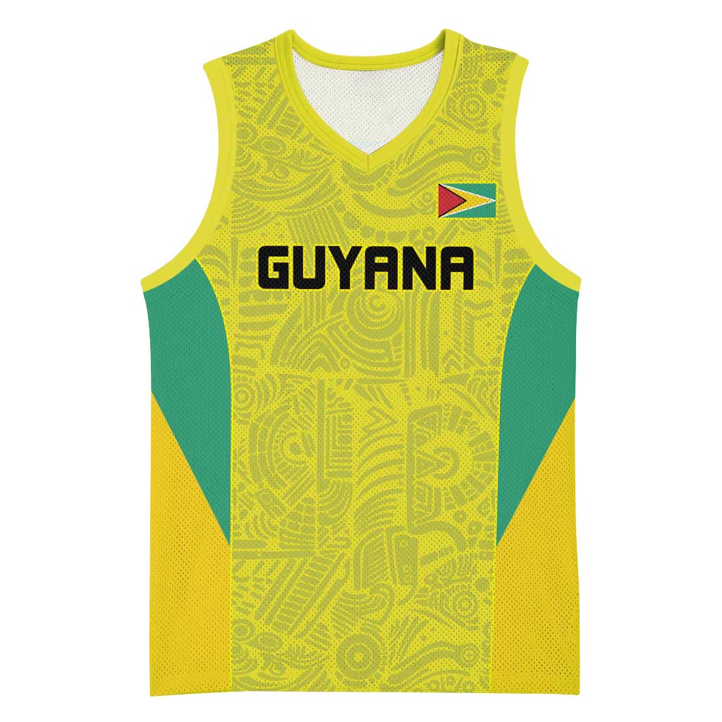 Golden Jaguars Football Custom Basketball Jersey Proud of Guyana - Wonder Print Shop