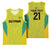 Golden Jaguars Football Custom Basketball Jersey Proud of Guyana - Wonder Print Shop