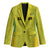 Golden Jaguars Football Custom Blazer Proud of Guyana - Wonder Print Shop