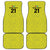 Golden Jaguars Football Custom Car Mats Proud of Guyana - Wonder Print Shop