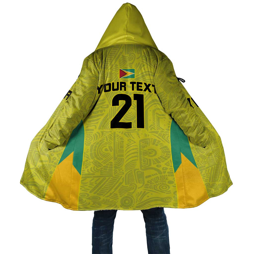 Golden Jaguars Football Custom Cloak Proud of Guyana - Wonder Print Shop