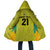 Golden Jaguars Football Custom Cloak Proud of Guyana - Wonder Print Shop