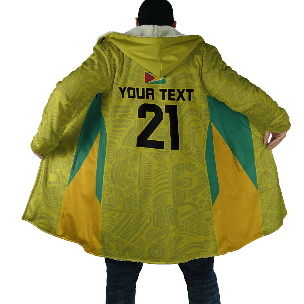 Golden Jaguars Football Custom Cloak Proud of Guyana - Wonder Print Shop