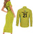 Golden Jaguars Football Custom Couples Matching Short Sleeve Bodycon Dress and Long Sleeve Button Shirt Proud of Guyana - Wonder Print Shop