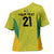 Golden Jaguars Football Custom Cross Shoulder Shirt Proud of Guyana - Wonder Print Shop