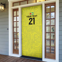 Golden Jaguars Football Custom Door Cover Proud of Guyana - Wonder Print Shop