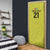 Golden Jaguars Football Custom Door Cover Proud of Guyana - Wonder Print Shop