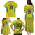 Golden Jaguars Football Custom Family Matching Puletasi and Hawaiian Shirt Proud of Guyana - Wonder Print Shop
