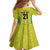 Golden Jaguars Football Custom Family Matching Summer Maxi Dress and Hawaiian Shirt Proud of Guyana - Wonder Print Shop