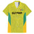 Golden Jaguars Football Custom Family Matching Summer Maxi Dress and Hawaiian Shirt Proud of Guyana - Wonder Print Shop
