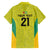Golden Jaguars Football Custom Family Matching Summer Maxi Dress and Hawaiian Shirt Proud of Guyana - Wonder Print Shop