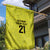 Golden Jaguars Football Custom Garden Flag Proud of Guyana - Wonder Print Shop