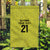 Golden Jaguars Football Custom Garden Flag Proud of Guyana - Wonder Print Shop