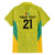 Golden Jaguars Football Custom Hawaiian Shirt Proud of Guyana - Wonder Print Shop