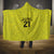 Golden Jaguars Football Custom Hooded Blanket Proud of Guyana - Wonder Print Shop